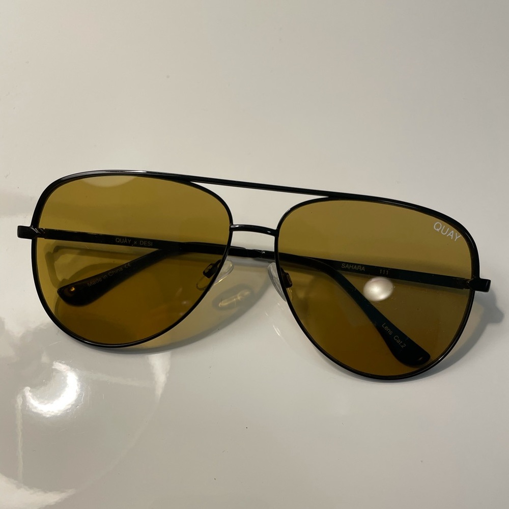 Quay High Key Aviator Sunglasses